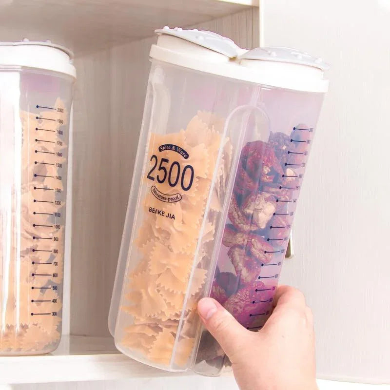 Pote Hermético Multifuncional 1.8L – Organização Inteligente para sua Cozinha!