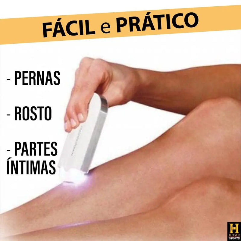 Depilador feminino elétrico Removedor De Pelos facial corporal Yes Finishing Touch Sem Fio recarregável