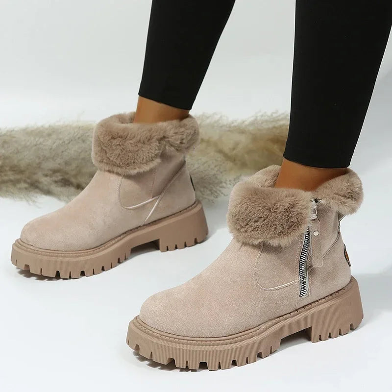Vivacinne – Botas de Neve Femininas 2025 | Conforto, Estilo e Aconchego em um Só Par!